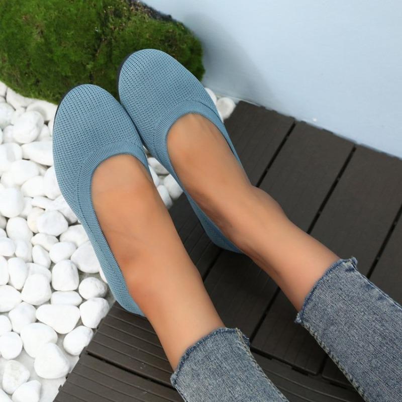 Dámské nadměrné mokasíny s kulatou špičkou, nazouvací, ploché, ležérní, pohodlné boty