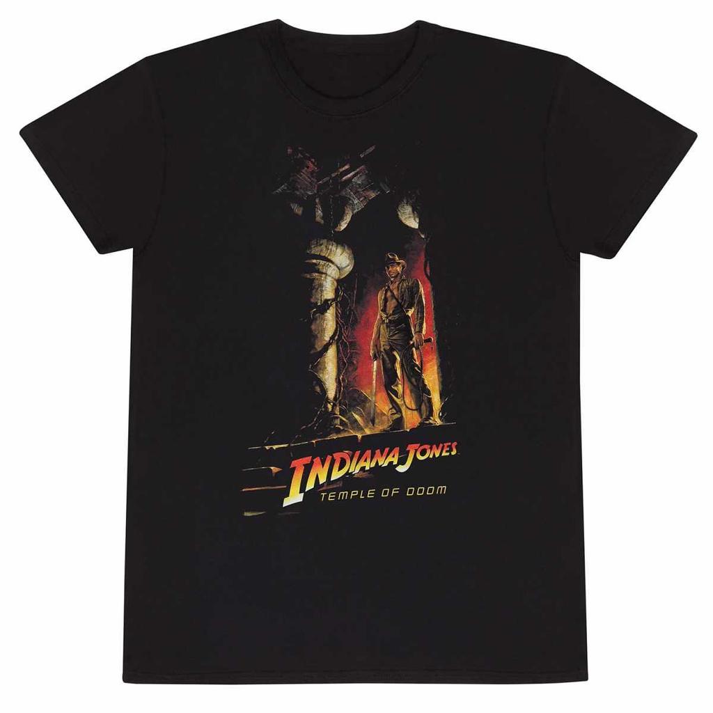 Indiana Jones Unisex volwassen Temple Of Doom T-shirt