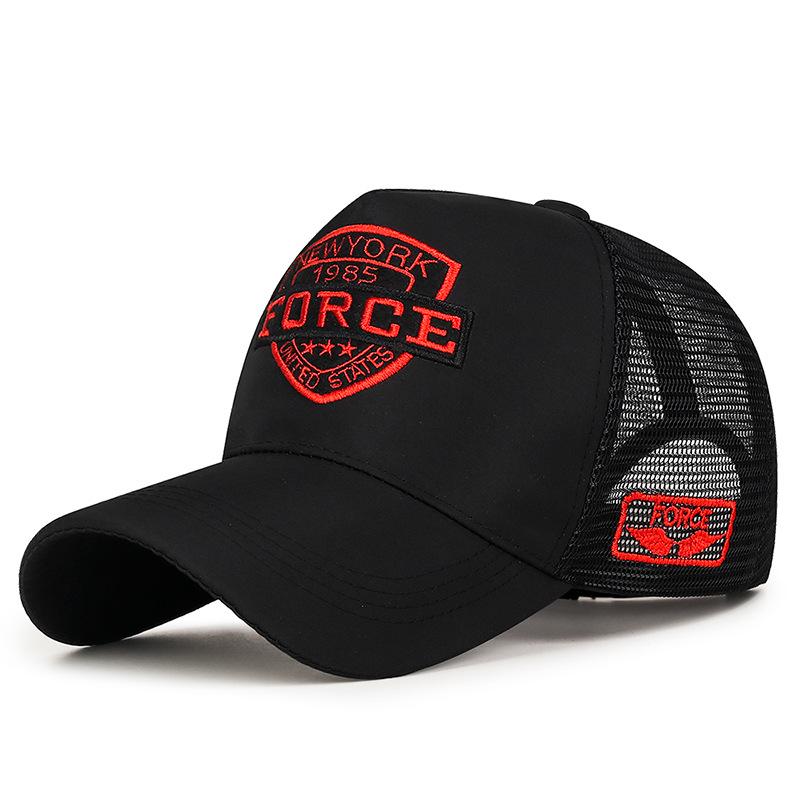 High-top Hats for Men and Women, Summer Sun Protection Baseball Caps, Thin Breathable Letter Sun Hats