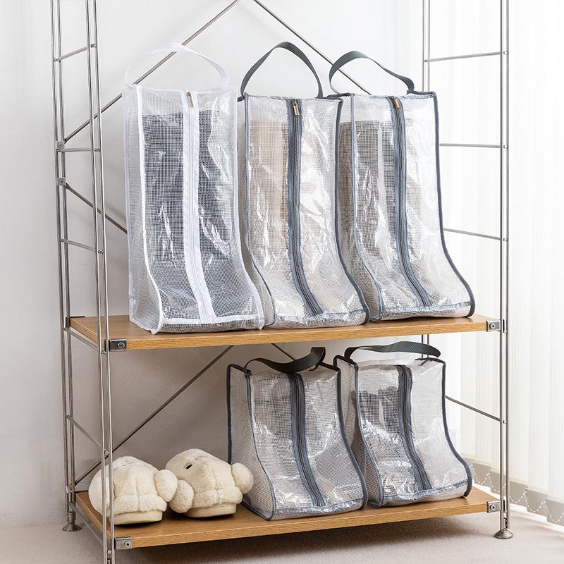 Transparent Moisture-Proof Shoe Dust Cover for Long and Short Boots