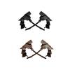 Medieval Shoulder Pauldron Metal Rivets Decorative Body Chest Harness Gothic