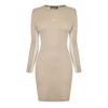 Diesel Womens/Ladies Ovalout Crew Neck Mini Dress