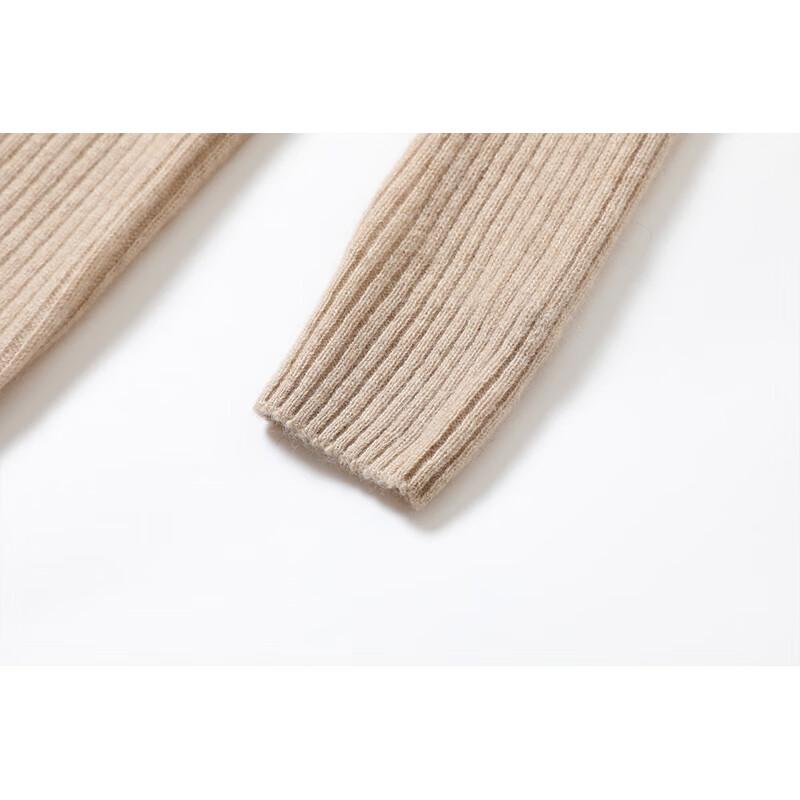 G·TENNA Women's Hooded Zip Cashmere Cardigan