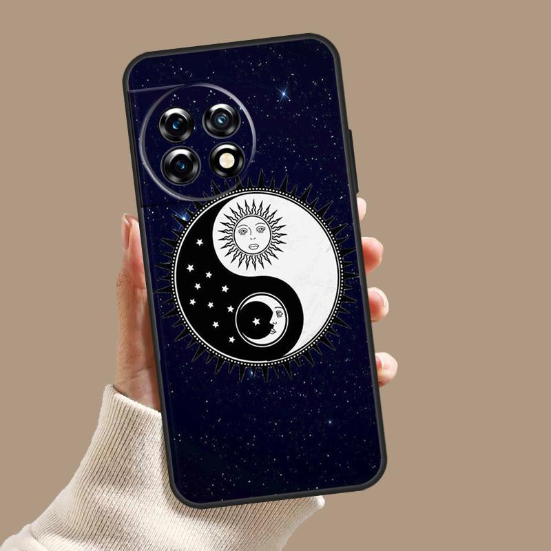 SUN AND MOON Mystic Zodiac Case For OnePlus 11 12 9 10 Pro 10R 12R 8T 10T OnePlus Nord N30 N20 N10 CE 3 2 Lite Cover