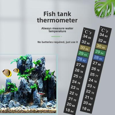 Digital Aquarium Thermometer Waterproof LCD Display High Accuracy Submersible Sensor for Fish Tank Reptile Terrarium Planted