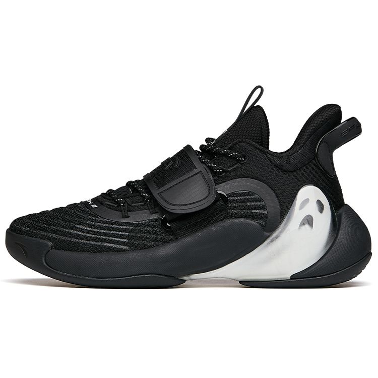 Anta Splash 3 Mid Top Basketball Shoes Mens Black White 112121604S-8