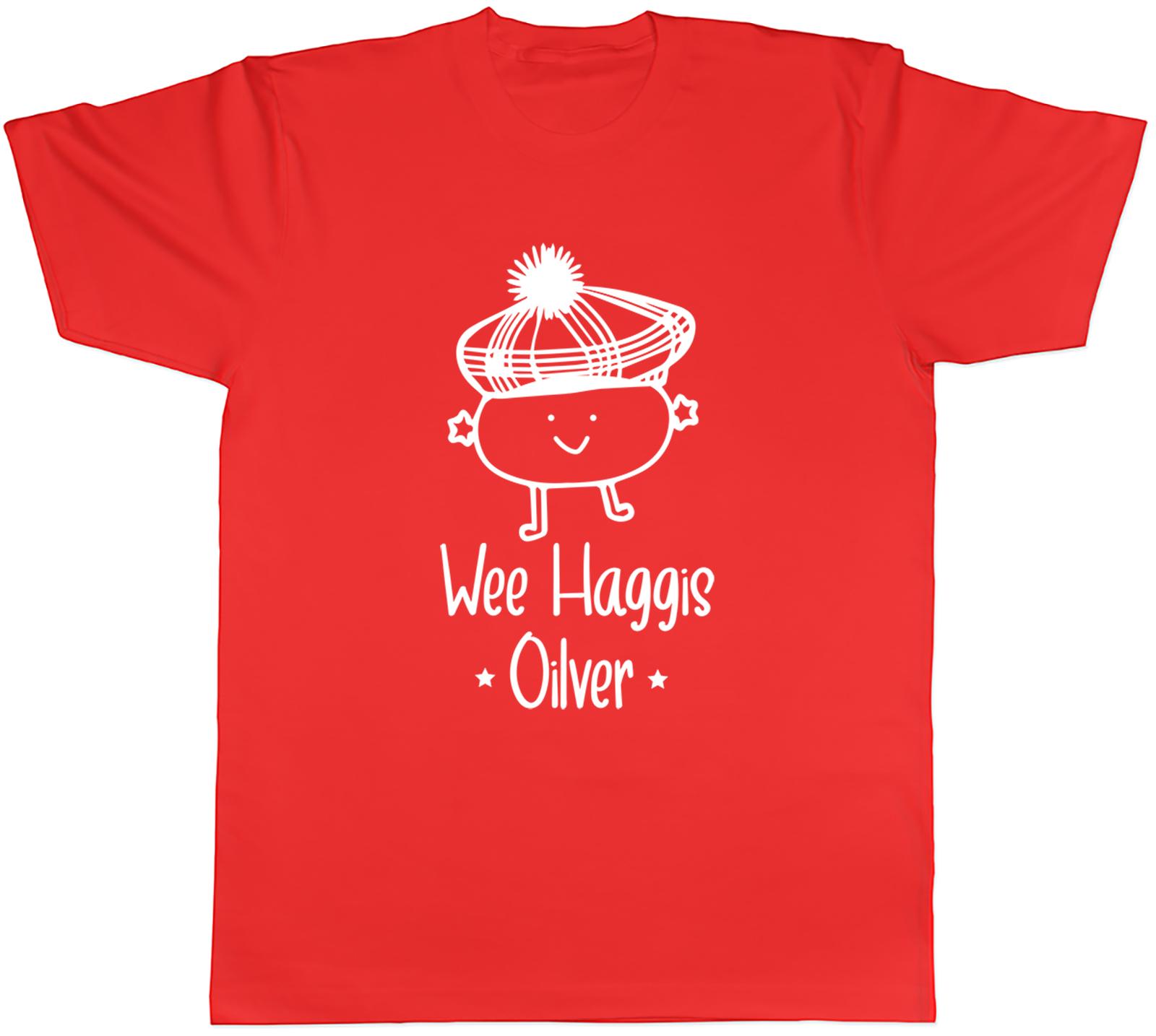 Personalised Wee Haggis Unisexs Unisex TShirt Tee S