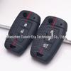 Toyota Car Remote Key Case: Honeycomb Silicone Non-Slip Cover with Buckle