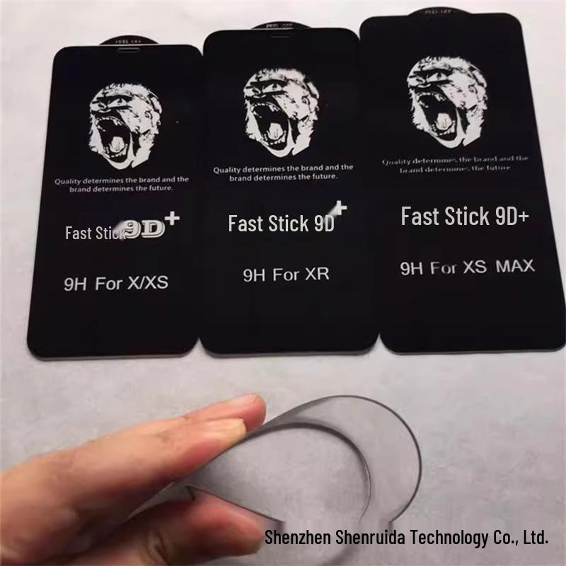 Compatible with Apple iPhone 17 Pro Max: 0.18mm 9D+ Full-Screen Tempered Glass Film with Easy Application