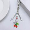 Keyring Ornament Strawberry Bag Charm Keychain Alloy Material Backpack Pendant