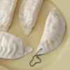 Simulation Dumpling Keychain Bag Pendant Cute Mini Squeeze Toy Dumpling Simulation Food Decoration Charm Stress Relief