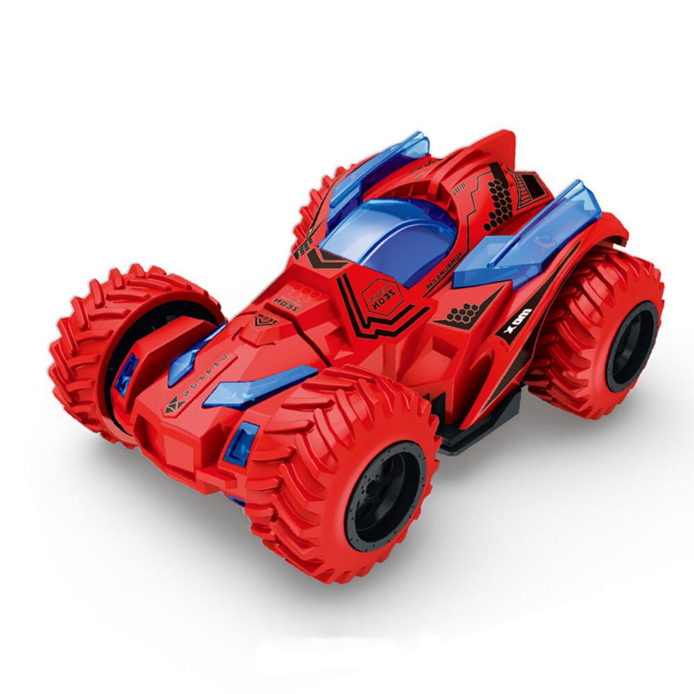 ABS Double-sided Four-wheel Drive Inertial Toy Car Stunt Collision Rotate Twisting Off-road Vehicle Kids Toys Model Car For Boys