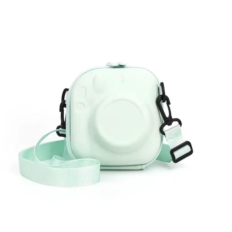For Fujifilm Instax Mini 7+ 8/9/11/12/40 Camera Bag EVA Universal Hard Case Storage Bag Film Camera Bag with Shoulder Strap