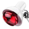 150W Infrared Heat Lamp Therapy Light - 360° Adjustable Clamp E27 Bulb for Muscle Pain Relief Home Physical Therapy