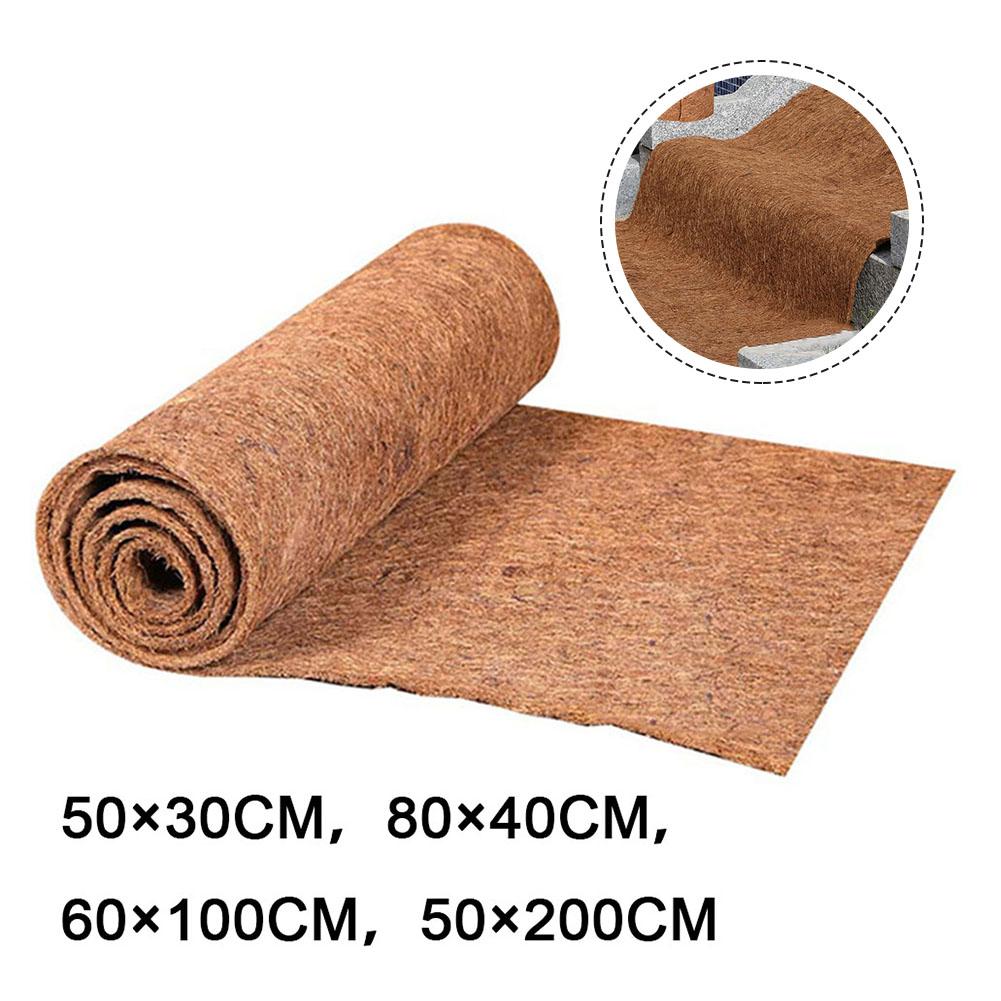 1 Pezzo Tappetino in Fibra di Cocco 50*30/80*40/60*100/50*200CM Facile da Installare