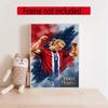 Haaland Customize Your Name Diamond Painting Round Diamond Diy Frameless Holiday Artwork Suitable For Home Office Wall Decoration