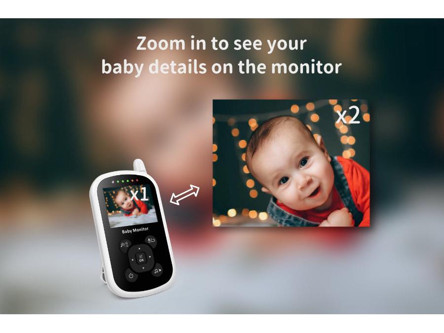 2.4GHz Night Vision Baby Monitor