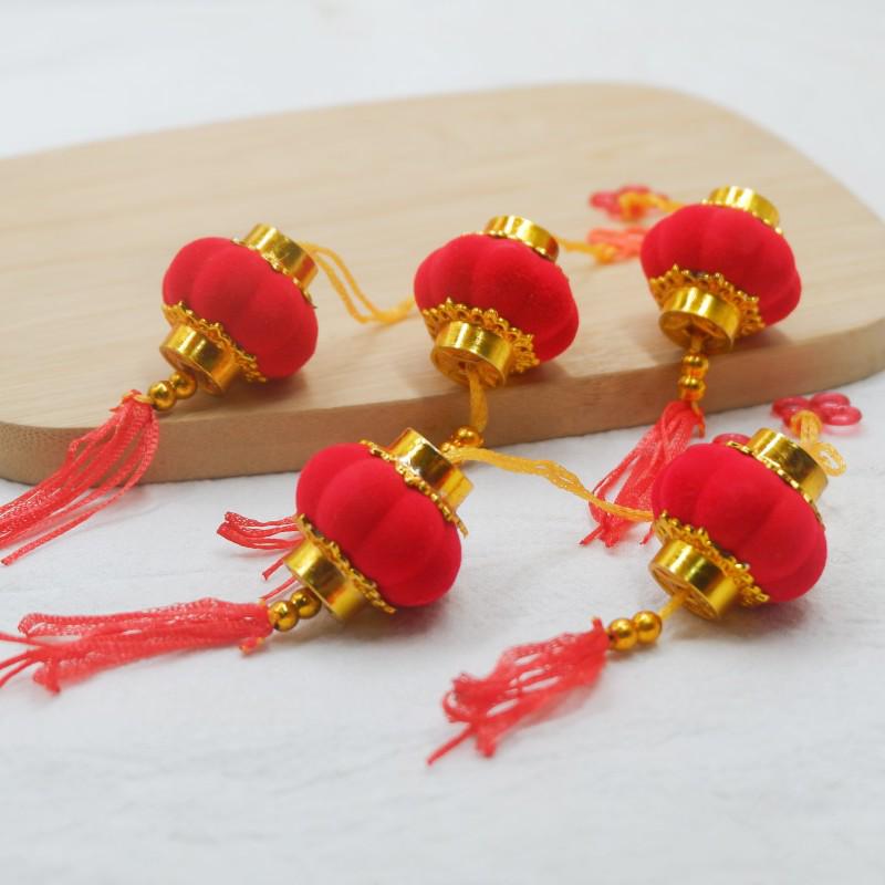 Красные Флокированные Фонарики-Украшения 2025: Свадебный и интерьерный декор