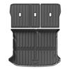 Smabee for Genesis GV60 Performance 2023-2026 TPE Car Cargo Liner Trunk Pad Backrest Pad All Weather Interior Accessories Black