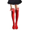 Costume Accessory Knee-High Warm Stocking Colorful Striped Leg Warmer High Socks