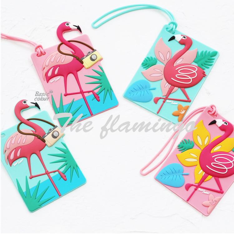 Unicorn Flamingo Suitcase with Cross-Border TikTok Influencer Tag
