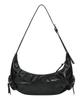 Mucent Strum Cross Leather Belted Shoulder Bag Unisex