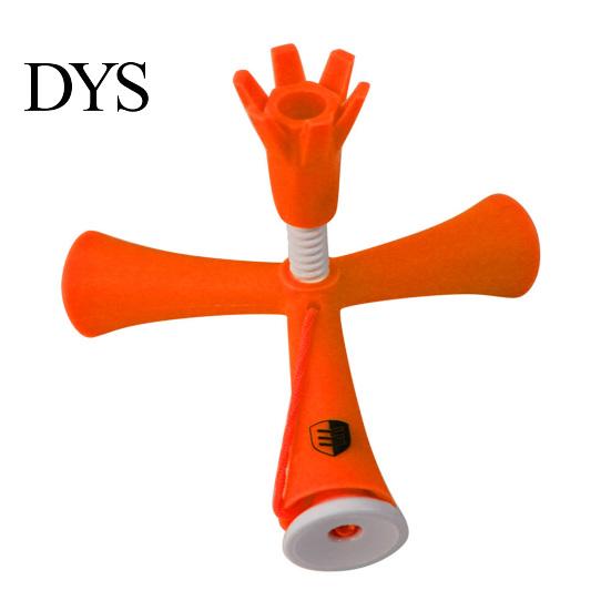 Triangle Golf Tee Portable Adjustable ABS Anti-flying Ball Holder Tripod for Training