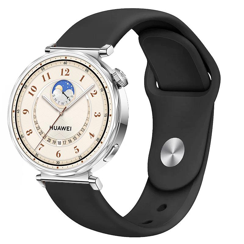 18mm 22mm Silikonarmband für Huawei Watch GT5-4 41mm GT5 Pro 42mm Sportarmband Armband für Huawei Watch GT5/5 Pro 46mm Band