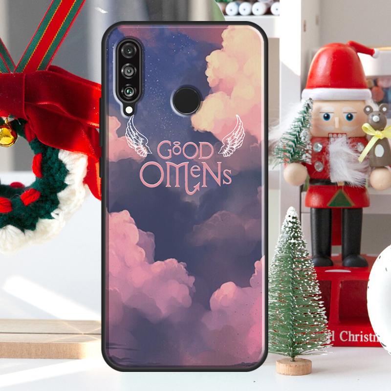

Good Omens For Huawei Nova 9 10 SE 11 Pro Y60 Y70 Y90 Y61 Y91 Y72 Y73 12i 11i 8i P20 P30 P40 Lite Case Nova 9 SE