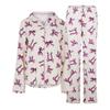 Urban Threads Womens/Ladies Bow Long Pyjama Set