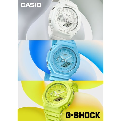 Casio Watch G-Shock []TONE-ONTONE series GA-2100-9A9JF Men's Volt Yellow