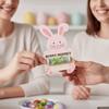 6PCS/SET Portable Easter Cash Holder Funny Money Wallet Bunny Banknote Card  Home Decorations