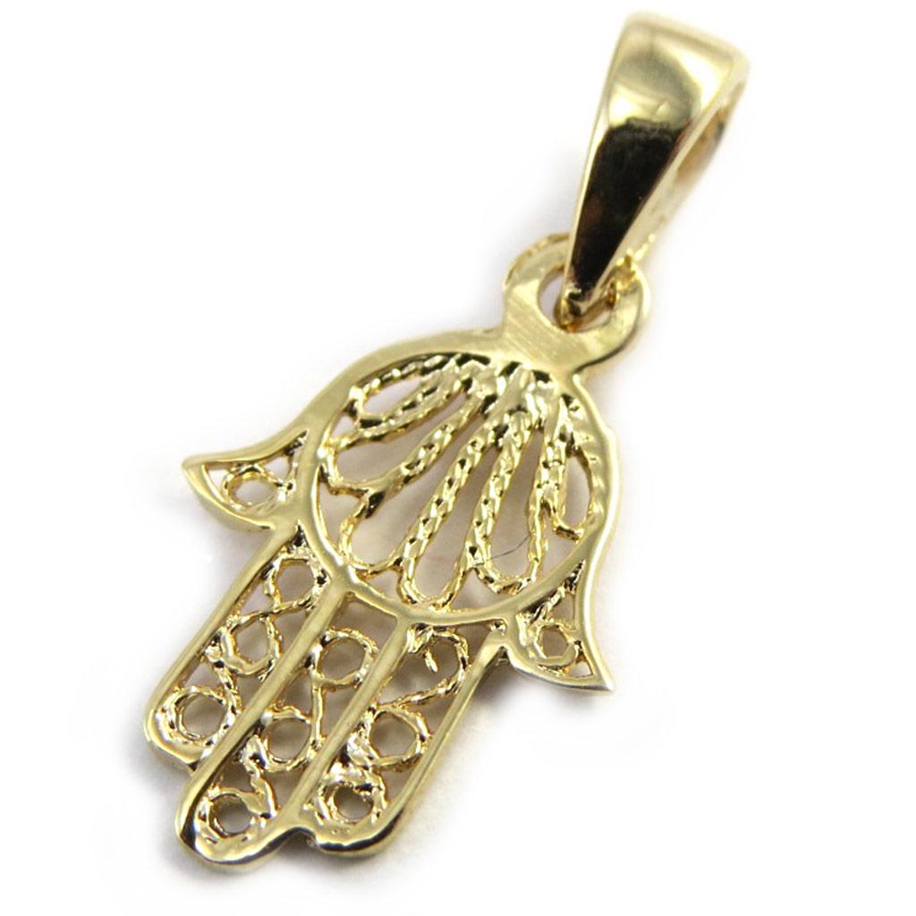 Altesse [M5017] - Gold Plated Pendant 'Fatma'