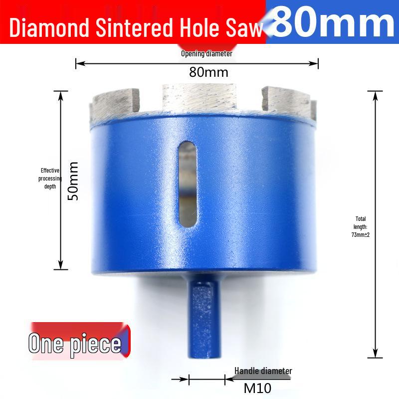 Diamantbeschichtete Lochsäge für Marmor, Granit, Stein, Fliesen und Glas