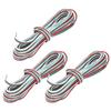 3pcs 32.8ft 3?Pin Extension Cable Pure Copper Core 22# Connection Cord Wire for LED Strip Light