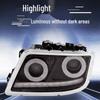 Foton Auman New GTL 2019 LED Headlight Assembly - Super Bright Smoked