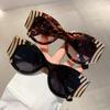 Big Frame Cat Eye Sunglasses Women Fashion Vintage Trendy Sun Glasses Punk Oversized Luxury Sexy Ladies Shades