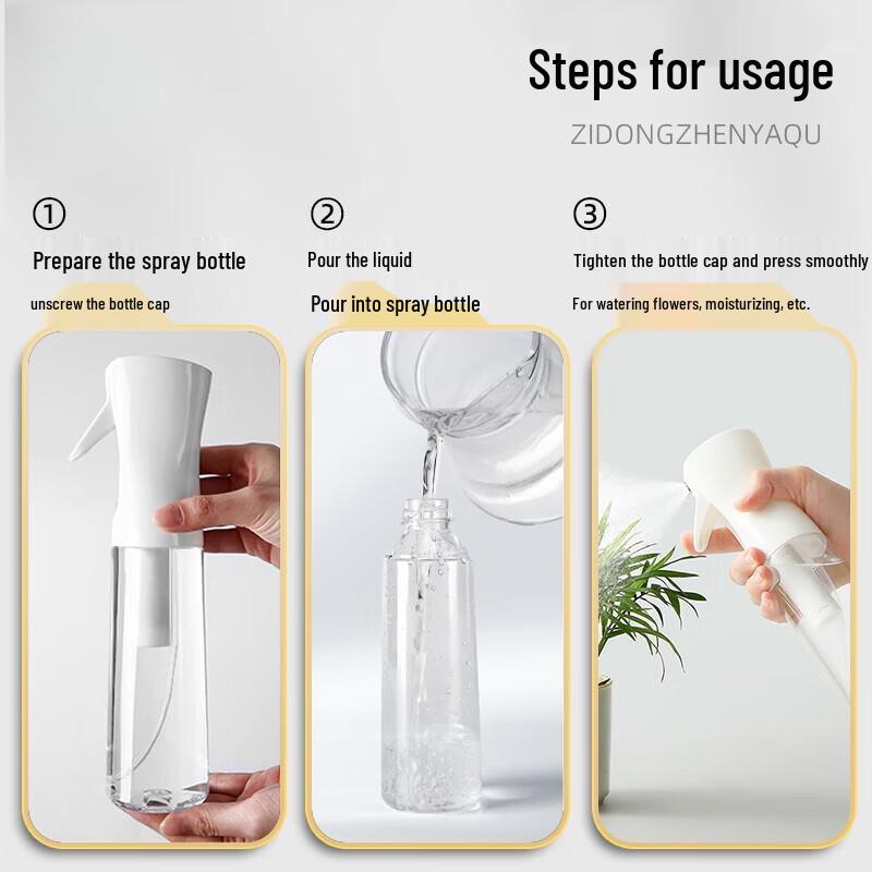 Boyiduo 500ml Ultra-Fine Mist Spray Bottle