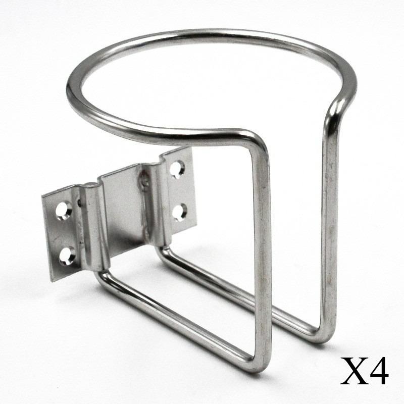 1/2/4pcs Multi-purpose Iron Cup Holder - Car RV Yacht Beverage Holder Fixed Teacup Seat Kettle Holder