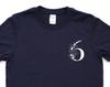 Botanical Number 6 Shirt: Soft Cotton Blend Tee
