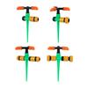 1/2" 3/4" Bracket Quick Connector 360 Degree Swivel Sprinkler Garden Patio Lawn Irrigation Watering Nozzle Bracket Accessories