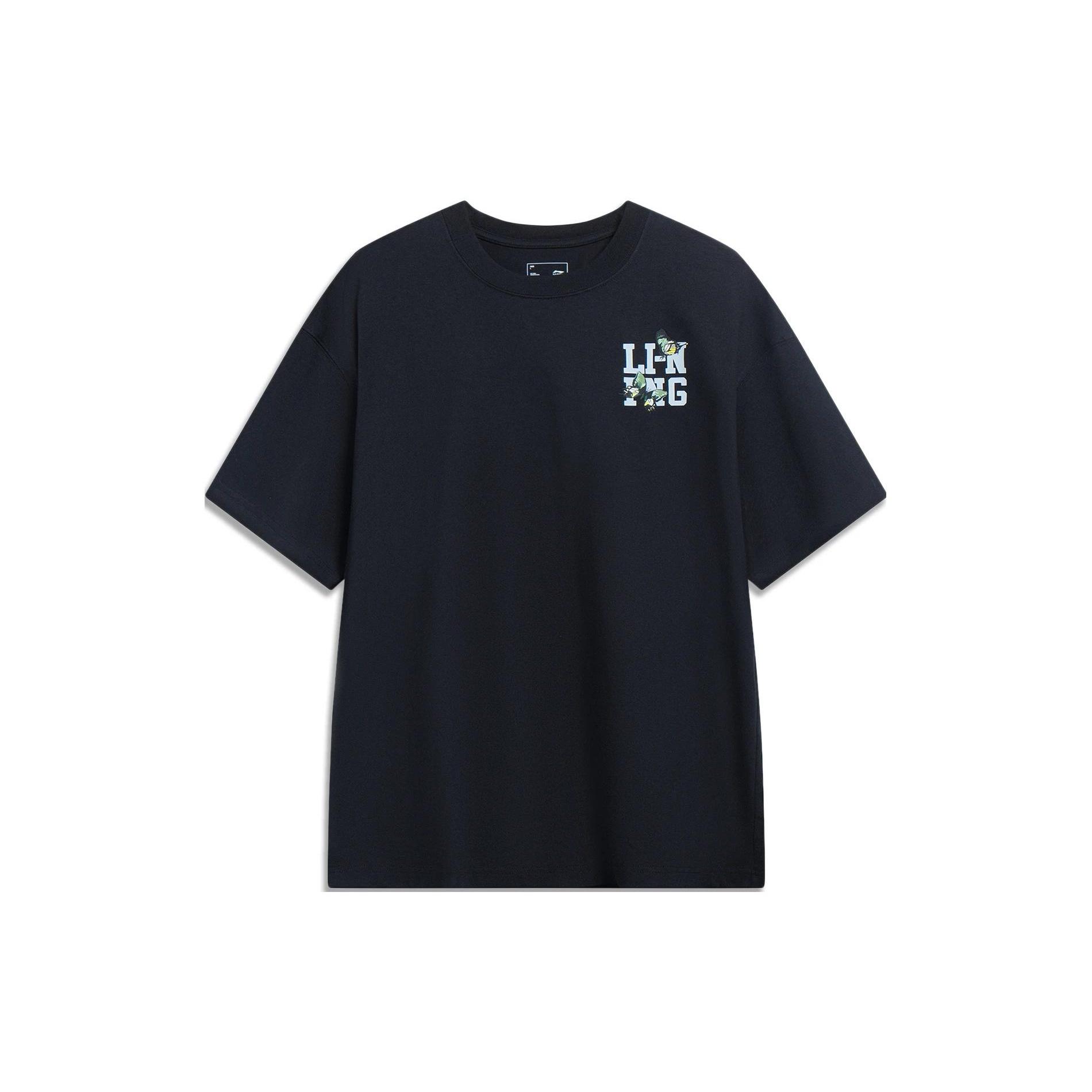 Li-Ning Chinese Culture Graphic T-shirt Black Men s AHST203-4 M