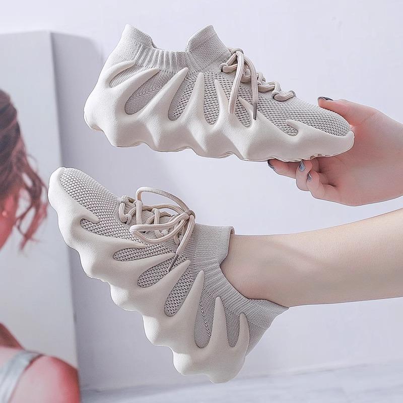 

Putian flying woven coconut shoes men s 2025 spring dad shoes socks boots octopus volcano elastic socks shoes sports shoes 44