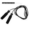 Folding Jumping Rope Foam Handle Antiskid Skipping Rope Wear Resistant Anti Shaking PVC Skipping Rope Fitness Accessories