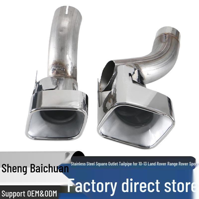 

Stainless Steel Square Exhaust Outlet for 10-13 Range Rover Sport Petrol/Diesel Modified Exhaust Pipe