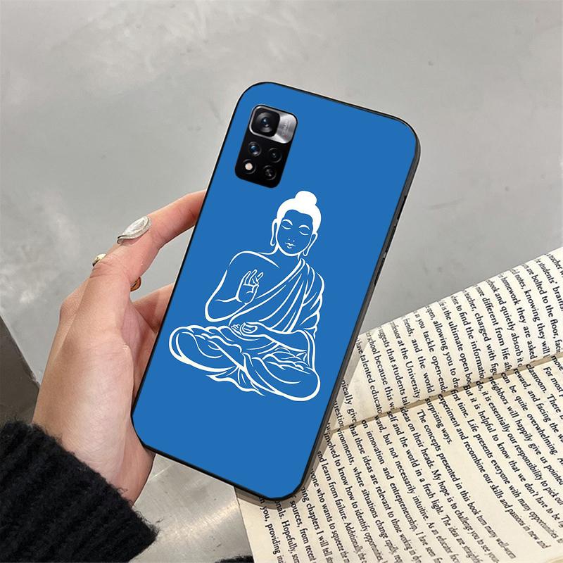 Phone Case For Xiaomi Redmi note 13 12 Pro 11S 11 10 Pro 10S 12S Redmi 10 10C 9C 13C Buddha Case