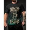 Funny Carp Sports T Shirt Men's Summer Fishing Fisherman Sports Shirt Men's Leisure Harajuku O Collar Men's 3D T Shirt Clothing