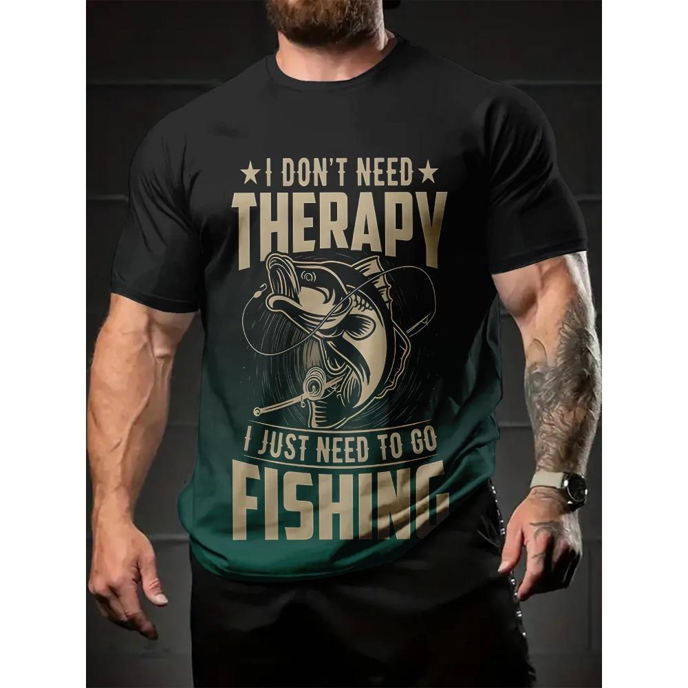 Funny Carp Sports T Shirt Men's Summer Fishing Fisherman Sports Shirt Men's Leisure Harajuku O Collar Men's 3D T Shirt Clothing