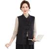New 2026 Spring Wool Vest for Middle-Aged and Elderly Women - Red Mother's Vest
