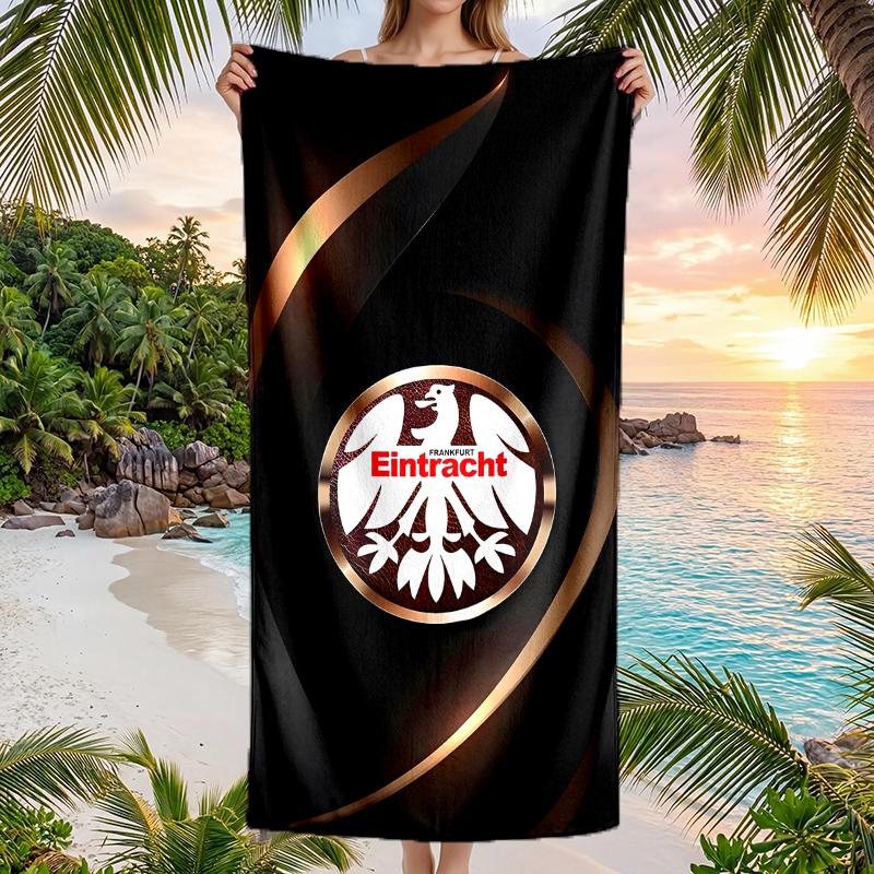 Eintracht Fashion Beach Towel: Ideal for Summer Adventures Soft, absorbent and quick drying suitable for swimming and bathing